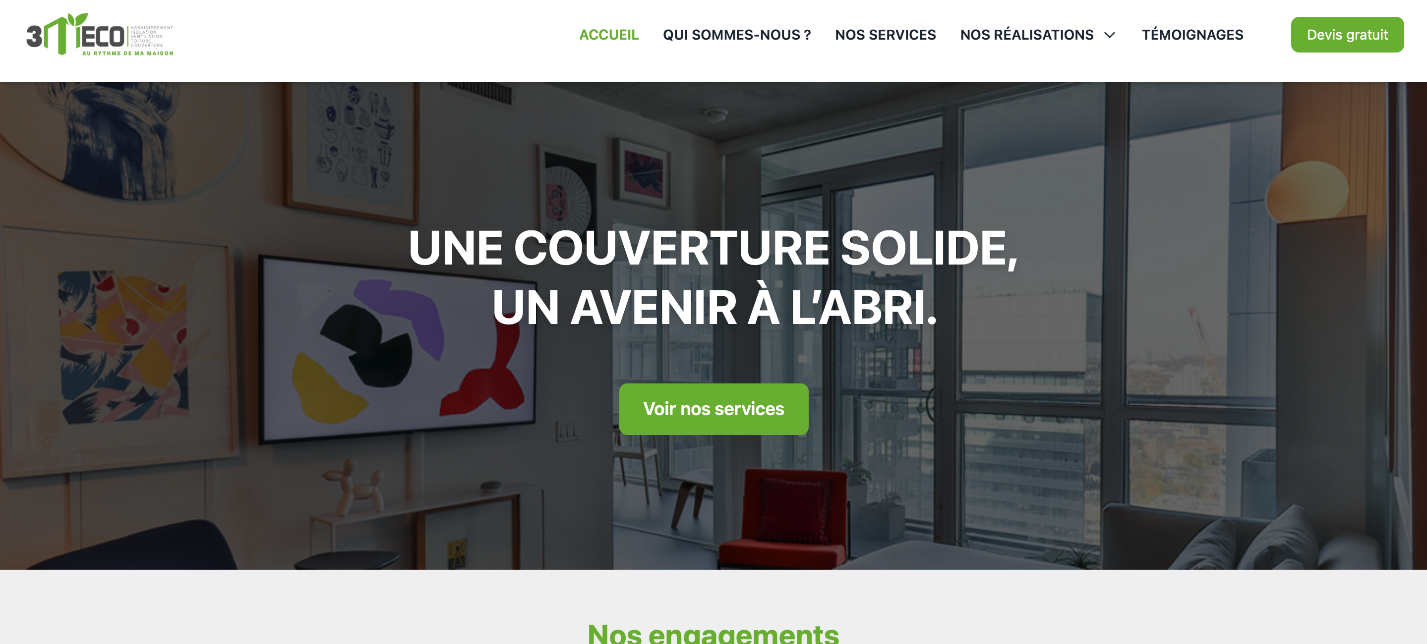 Capture du site 3mECO